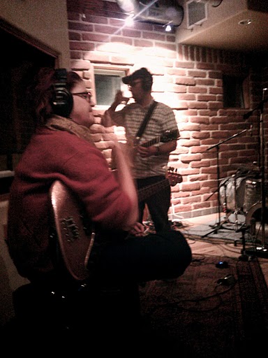Recording Session, Austin, TX  Jan 8, 2011